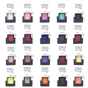CND SHELLAC GEL Nail Polish, 185 Colours, LARGE Top and Base Coat, WEAR EXTENDER
