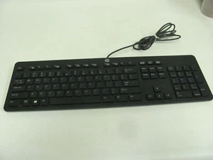 HP USB Slim KB Black Model PH0U - Black 8.F5 - Picture 1 of 10