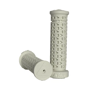 AME BMX Bike Grips Zone Firm White Flangeless A'ME Old School Bicycle GT DYNO - Picture 1 of 1