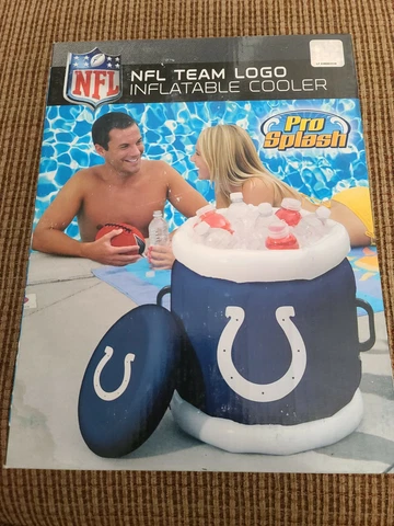 NEW PRO SPLASH NFL INDIANAPOLIS COLTS INFLATABLE COOLER INDY Cover