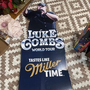 Cartón de cerveza Luke Combs, Miller Lite STAND UP - Imagen 1 de 7