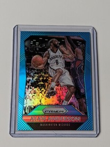 Panini Prizm Basketball 2015 Alan Anderson Wizards Blue NBA /199