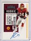 ANTONIO GIBSON 2020 Contenders Rookie on-card AUTO / AUTOGRAPH No. 127