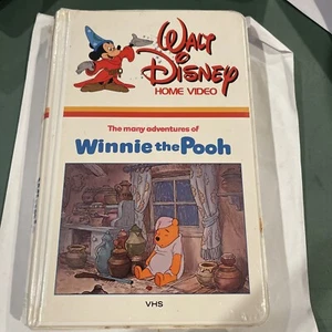 Many Adventures of Winnie the Pooh VHS - Clamshell Case Special Edition See Pics - Picture 1 of 7