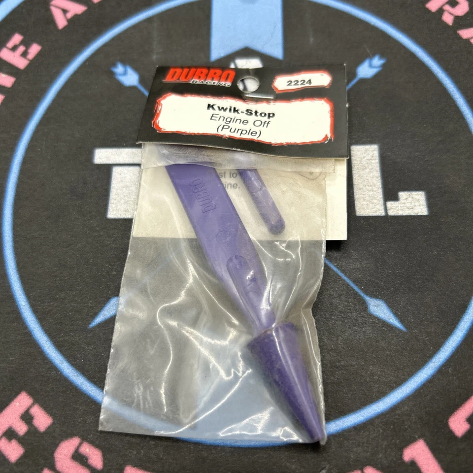 Du-Bro /Dubro. 2224 Kwik Stop. Engine Pff. Purple - Image 1 of 1