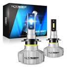 Novsight Led Headlight Conversion Kit H7 White High Power 6500K 10000Lm For Csp