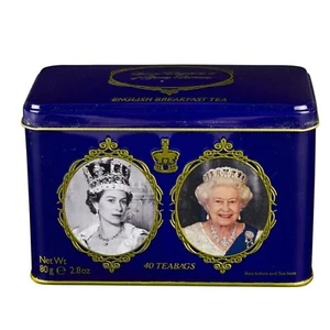 Queen Elizabeth II Memorabilia English Teas Jubilee 2022 Commemorative Tea Tin - Picture 1 of 7
