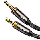 Aux Cable 6Ft Copper Shell Hi-Fi Sound 3.5Mm Male to Male Braided Auxiliar
