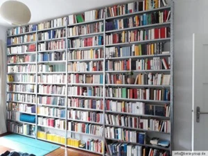 Bücherregal Wandregal Bücher CD DVD Ordner Akten Büro Wand Regal Bücherregale - Bild 1 von 9