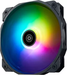 Silverstone Shark Force 160 ARGB Performance Enhanced 160mm PWM ARGB Fan - Picture 1 of 9