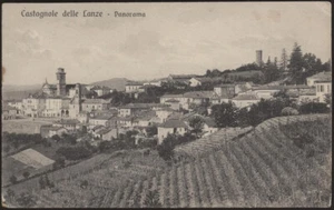cartolina CASTAGNOLE DELLE LANZE panorama - Imagen 1 de 1