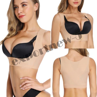 Cinturón de soporte de espalda ajustable para mujeres corrector de postura soporte hombro cuidado de la salud Foto 1 de 4