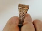 Very Stunning Rare Ancient Old Ring Bronze Viking Artifact Authentic