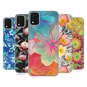 FUNDA OFICIAL MICKLYN LE FEUVRE FLORALES 2 GEL PARA TELÉFONOS LG 1 - Imagen 1 de 8