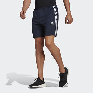 adidas men Primeblue Designed to Move Sport 3-Stripes Shorts