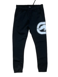 Ecko Unltd Logo Jogger Large Black NWOT with Pockets - Picture 1 of 8