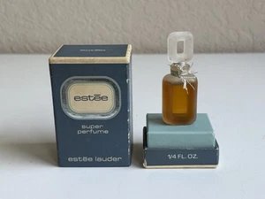VINTAGE Estee Lauder Super Perfume PURE PARFUM 7 ml 0.25 oz SPLASH RARE! - Picture 1 of 6