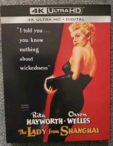 The Lady From Shanghai 4K Ultra HD W / Slipcover Brand New Sealed - Picture 1 of 2