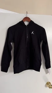 Nike Jordan Dri-FIT SportBig Kids' Statement Hoop Fleece Full-Zip Hoodie - Picture 1 of 6