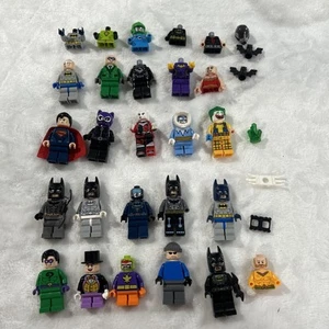 Huge rare LEGO Minifigure Lot of 17 Batman DC Figures joker riddler cat bane - Picture 1 of 23