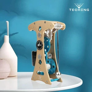 TECHING 3D Galileo Pendulum Clock Aluminium Alloy Metal Assembled Kits Model DIY - Picture 1 of 12