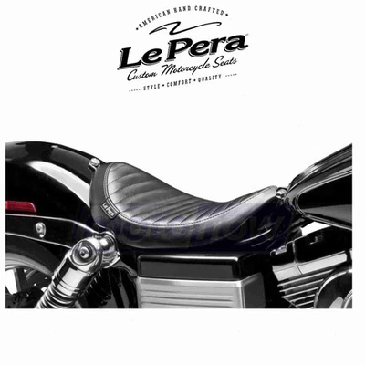 Le Pera Lil Nugget Seat for 2007-2017 Harley Davidson FXDB Street Bob - az Foto 1 de 4