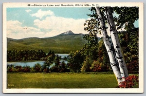Postcard Mt. Chocorua And Lake, White Mountains, New Hampshire - Picture 1 of 2