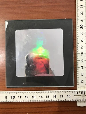 1 Hologramm Bild mit Frau Leuchtkugel,  Holographie 3D (HX-16) - Bild 1 von 3