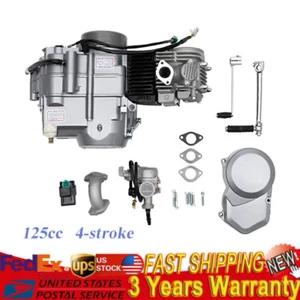 For Motorcycle LIFAN 125cc 4-stroke Manual Clutch 4UP Engine Motor Dirt Pit Bike - Picture 1 of 20