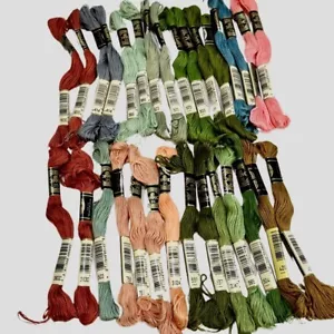 Set of 30 DMC Mouline Etoile Embroidery Thread Awesome Color Variation - Picture 1 of 10