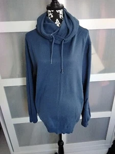 QS by S. Oliver * Cooler Pullover Pulli Hoodie * Blau * Kapuze * Gr. XXL * - Bild 1 von 2