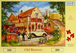 500 Piece Jigsaw Puzzle House of Puzzles 'OLD BREWERY' - The Ruxley Collection - Picture 1 of 7