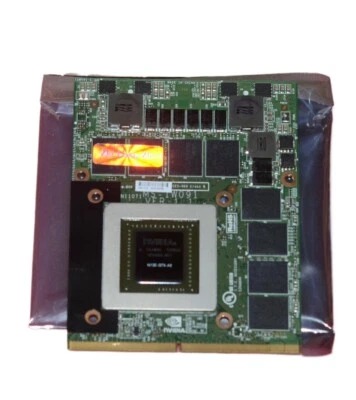 MSI GT70 VIDEO CARD NVIDIA GTX 680M 4GB Video Card GPU N13E-GTX-A2 MS-1W091 - Image 1 of 4