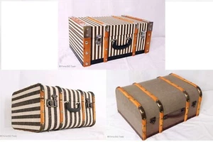 VINTAGE! 3 Dekorative Holzkoffer Oldtimer Koffer Geschenkkisten Weinkisten Holzl - Bild 1 von 23