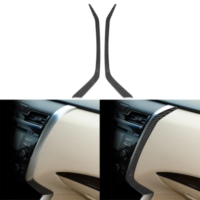Real Carbon Fiber Center Console Panel Side Cover Trim For Nissan Altima 2013-18 - Изображение 1 из 4