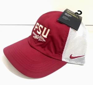 NEW NIKE FLORIDA STATE SEMINOLES HAT Aerobill w/ Adjustable Back Garnet Gold FSU - Picture 1 of 4