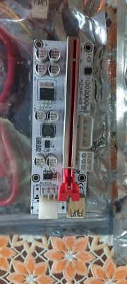 PCI-E Riser, cavo USB 3.0 e adattatore da 1X a 16X per GPU mining - Immagine 1 di 2