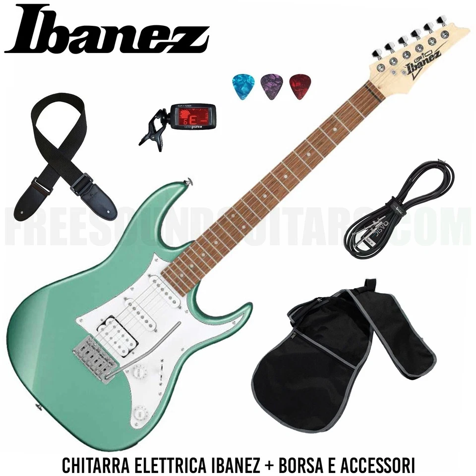 IBANEZ GRX40MGN Metallic Light Green Chitarra Elettrica