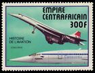 CENTRAL AFRICAN REPUBLIC 301 - Aviation "Concorde Plane" (pa75183)