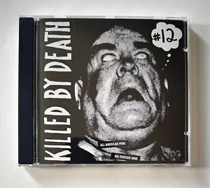 KILLED BY DEATH #12 All American Punk | Redrum Records CD - NM/VG+ - Imagen 1 de 3