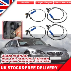 4X Abs Wheel Speed Sensor Front Rear For Bmw 3 Series E46 Z4 E86 E85 34526752682 - Picture 1 of 7
