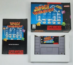 Space Invaders CIB Complete (Super Nintendo Entertainment System, 1997) SNES - Picture 1 of 13