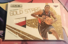 2009-10 Panini Rookies & Stars Gold Stars JOE JOHNSON Patch Card 24/24