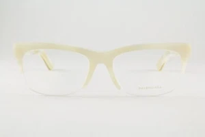 Rare Authentic Balenciaga BA 5087 025 52mm Pearl Glasses Frames Italy - Picture 1 of 6