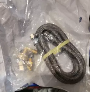 Universal Dishwasher Connector WX28X326, 3/8" x 3/8" Compression x 72", Qty 10 - Picture 1 of 3