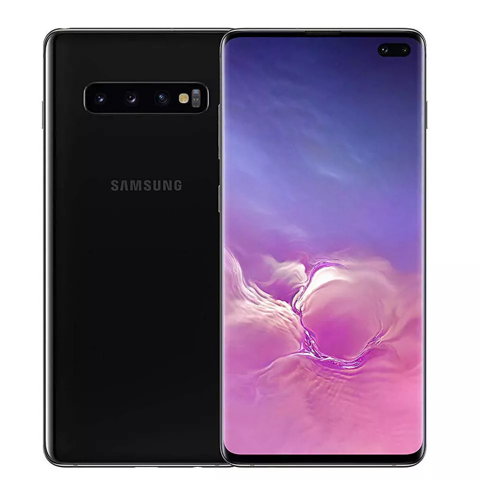 NEW Samsung Galaxy S10 Plus G975FD Black 6.4" Dual SIM 1 TB Octa Core UNLOCK NEW - Image 1 of 1