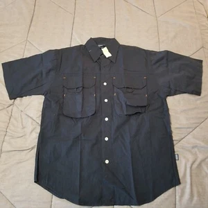 New Vintage Sideout Button Up Shirt - Men's Size Small, Blue, Deadstock Y2K - Picture 1 of 14