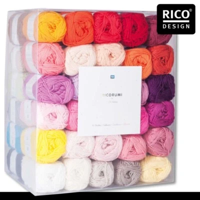 Ricorumi Set 60er Handarbeit Häkeln Amigurumi Wolle Basteln Baby