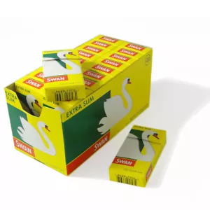 SWAN EXTRA SLIM PRE CUT CIGARETTE FILTER TIPS ROLLING FAST DISPATCH Cheapest - Picture 1 of 3