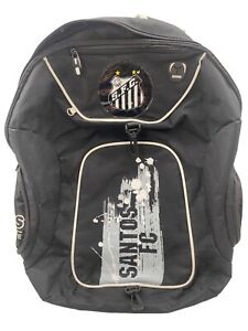 SANTOS FC Football Clube Backpack SFC Soccer Daypack Rucksack Sport School Bag